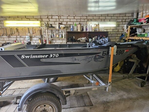 Swimmer 370 и Suzuki df20A 2021 — 2