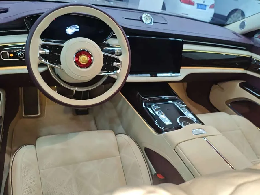 Hongqi Golden Sunflower Country Elegance Hongqi Golden Sunflower National Elegance 2024 4.0T V8 Edition 2024 — миниатюра 3