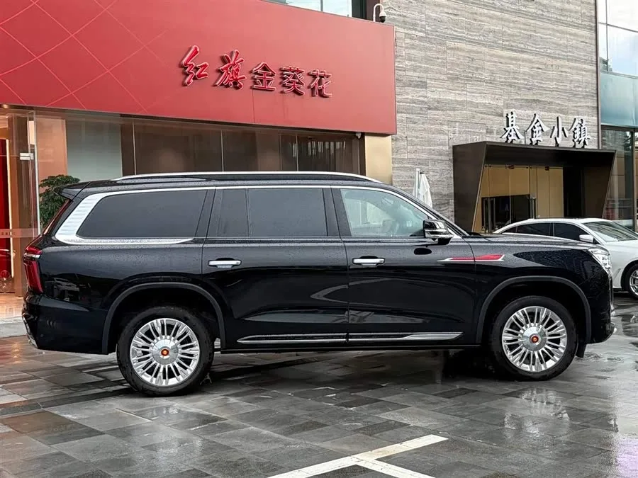 Hongqi Golden Sunflower National Glory Hongqi Golden Sunflower National Glory 2022 4.0T Deluxe Flagship Edition 4-seater 2024 — миниатюра 2