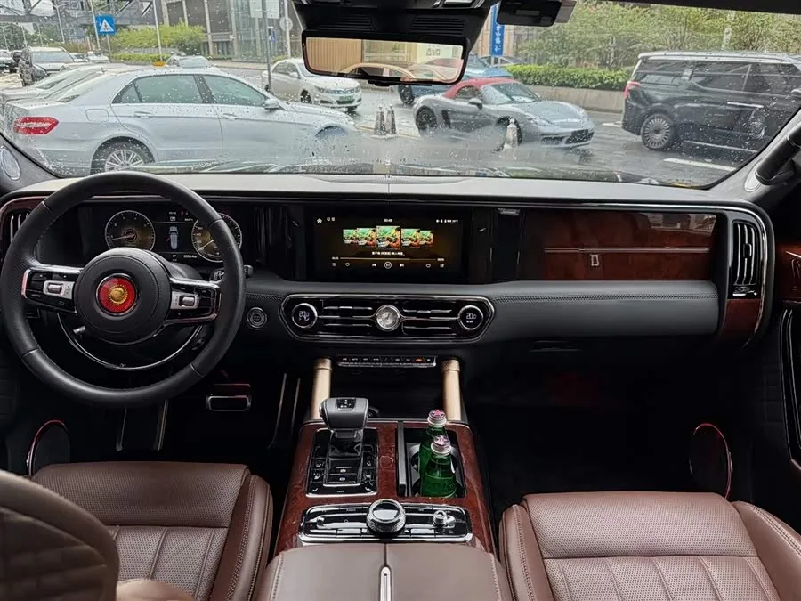 Hongqi Golden Sunflower National Glory Hongqi Golden Sunflower National Glory 2022 4.0T Deluxe Flagship Edition 4-seater 2024 — миниатюра 5