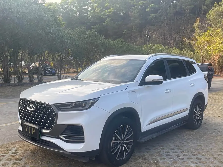 Chery Tiggo 8 PLUS Kunpeng e+ Tiggo 8 PLUS Kunpeng e+ 2022 PHEV 1.5T Comfort e+ 2023 — фото 1, купить с доставкой в Москву