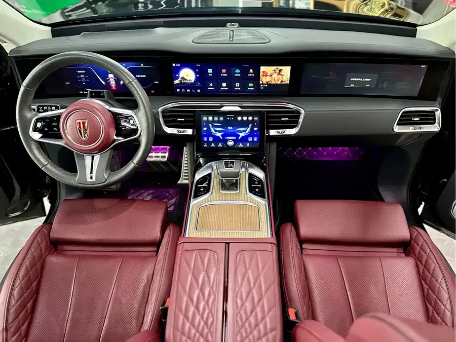 Hongqi E-HS9 Hongqi E-HS9 2022 660km flag collar version four seats 2023 — миниатюра 3