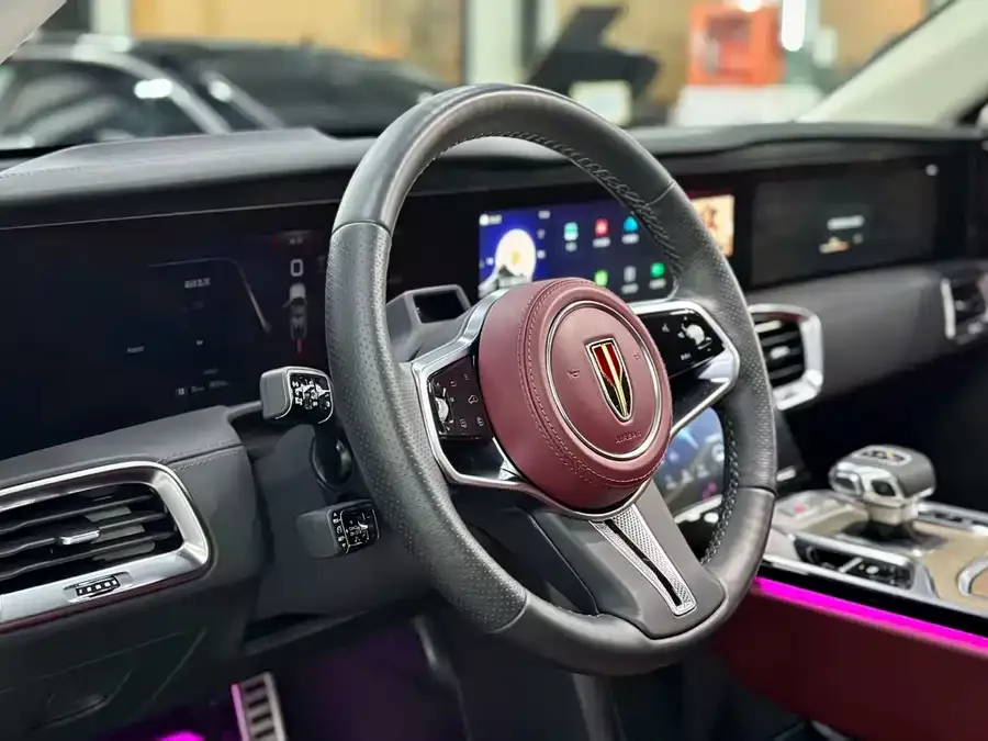 Hongqi E-HS9 Hongqi E-HS9 2022 660km flag collar version four seats 2023 — миниатюра 4