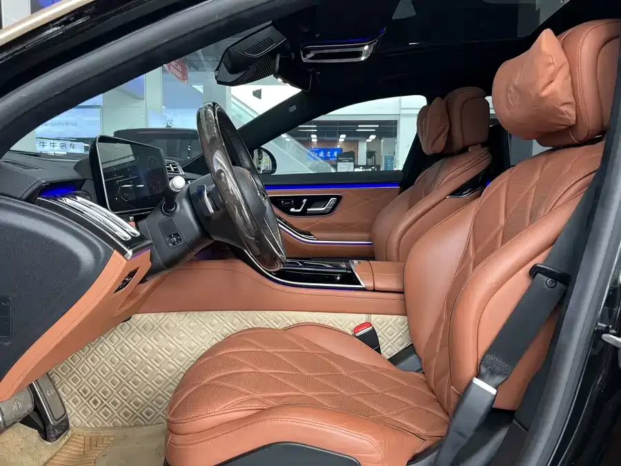 Mercedes-Benz Maybach S-Class Maybach S-Class 2021 S 480 4MATIC 2022 — миниатюра 3