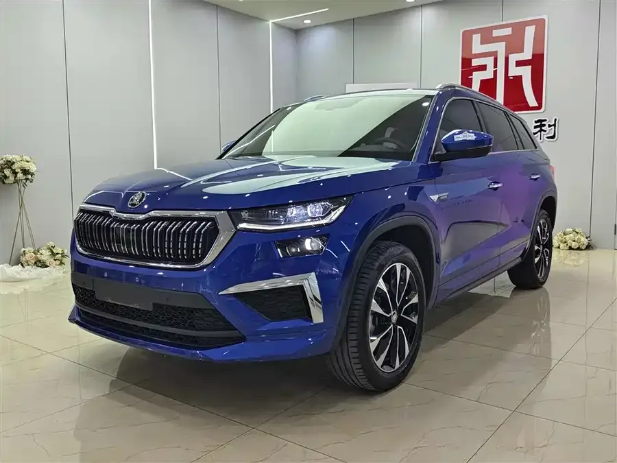 Skoda Kodiaq Kodiak 2022 TSI330 7-seat two-wheel drive luxury version 2022 — фото 1, купить с доставкой в Москву