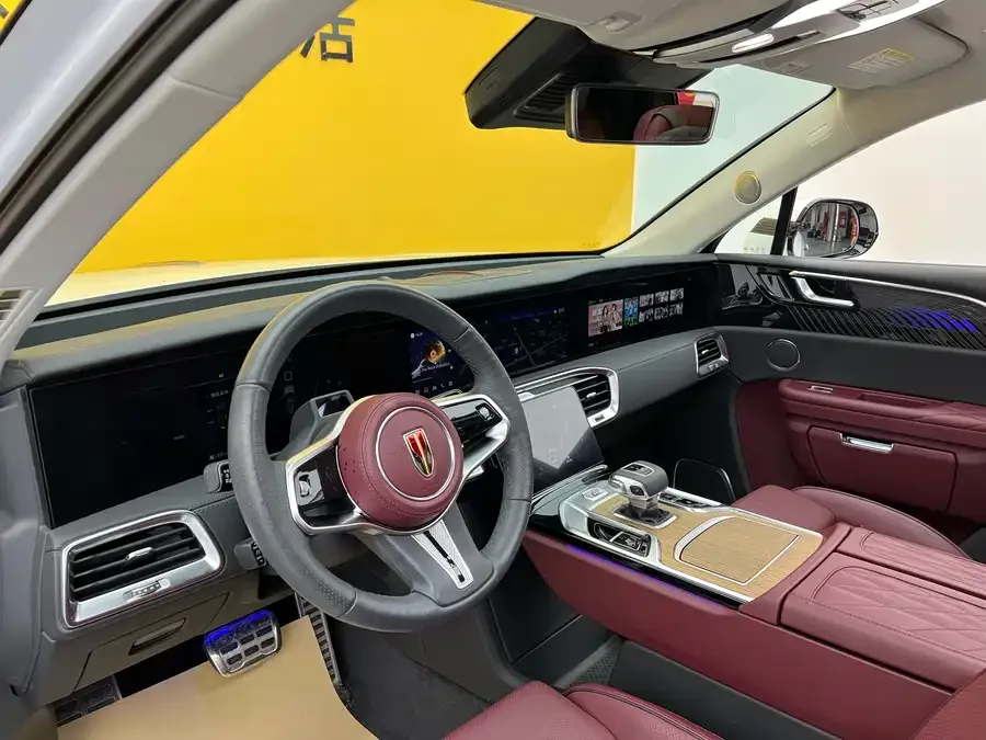 Hongqi E-HS9 Hongqi E-HS9 2022 660km Changqi Edition Six Seaters 2023 — миниатюра 2