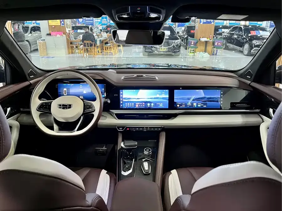 Geely Monjaro Xingyue L 2021 2.0TD High-power Automatic 4WD Flagship Model 2022 — миниатюра 4