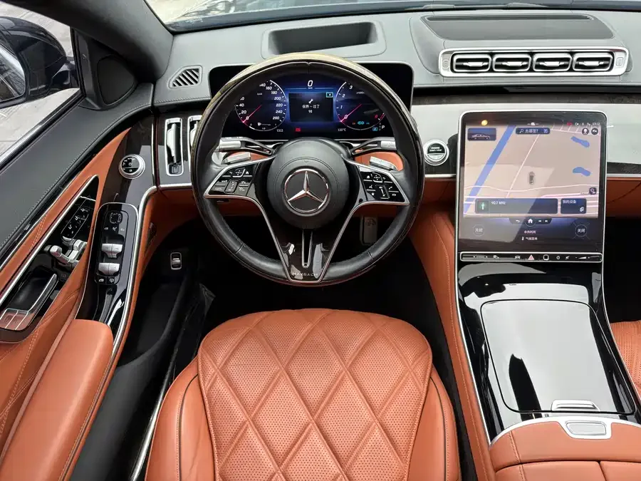 Mercedes-Benz Maybach S-Class Maybach S-Class 2021 S 480 4MATIC 2022 — миниатюра 4