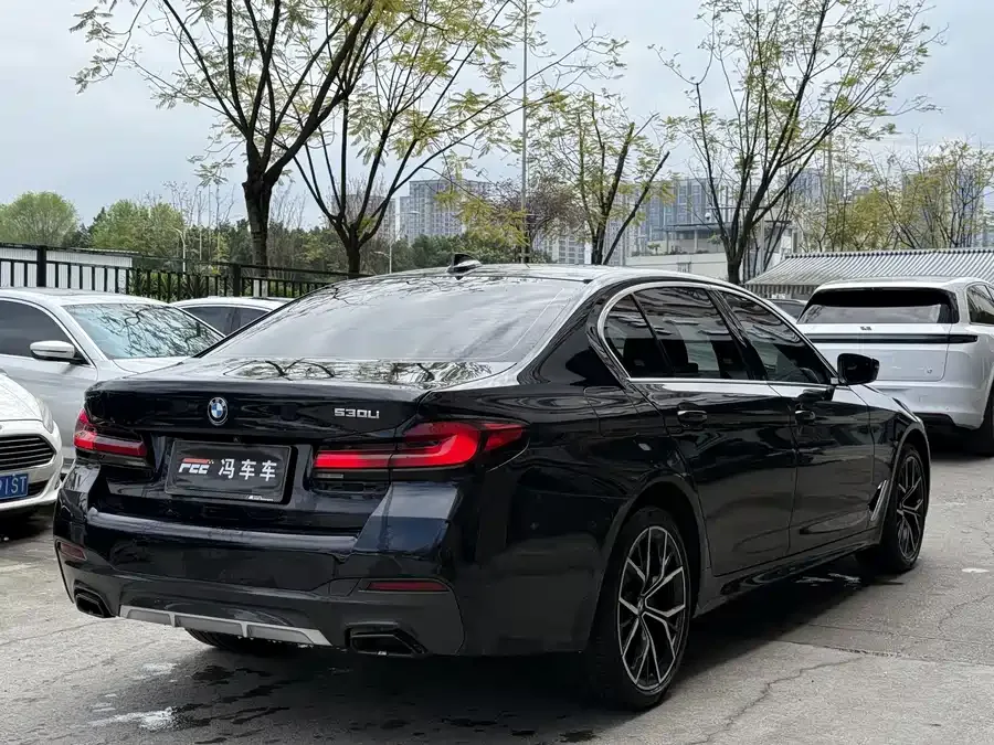 BMW 5 Series BMW 5 Series 2022 facelift 3 530Li Exclusive M Sport Package 2023 — миниатюра 5