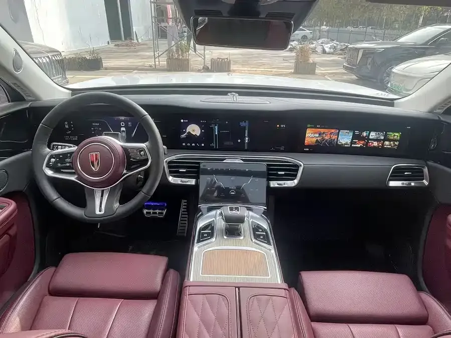 Hongqi E-HS9 Hongqi E-HS9 2022 660km Changqi Edition Six Seaters 2023 — миниатюра 2