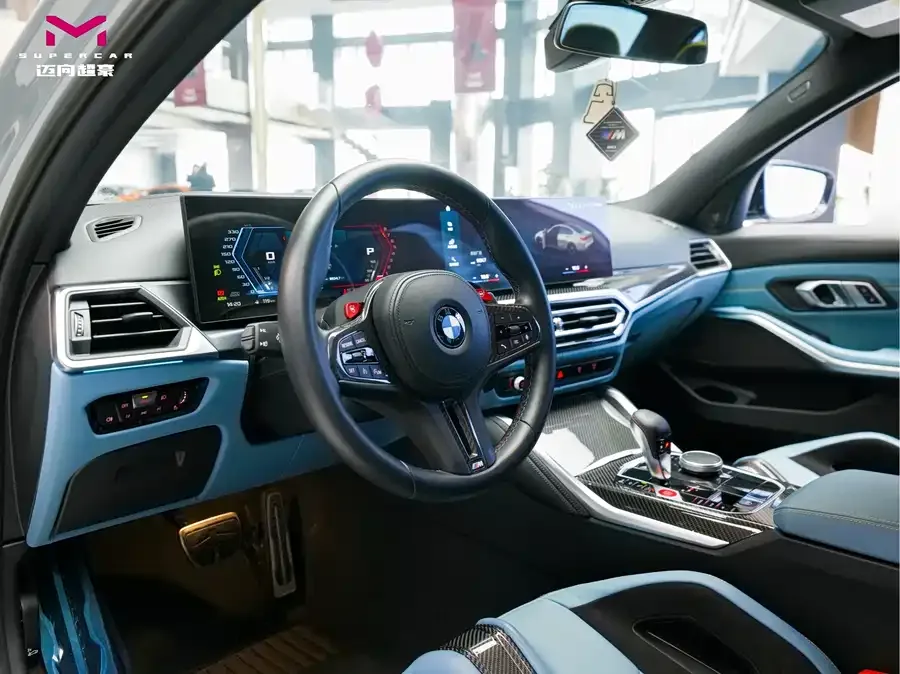 BMW M3 2023 M3 Sedan Thunder Edition 2024 — миниатюра 3