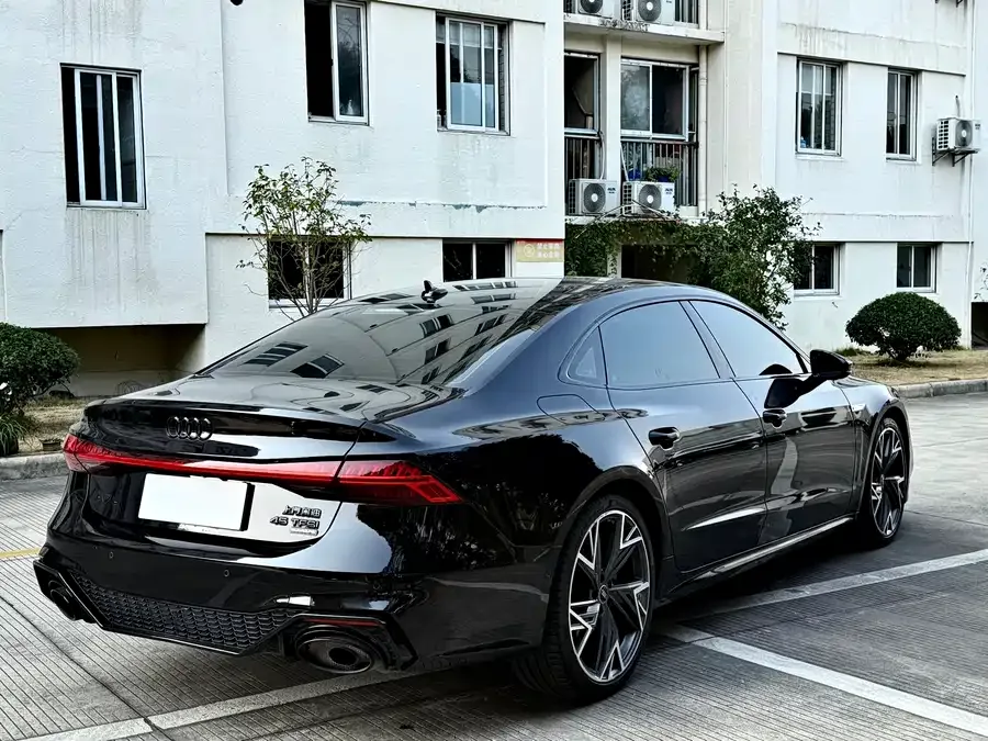 Audi A7L 2024 45 TFSI quattro Black Warrior Edition 2024 — миниатюра 4