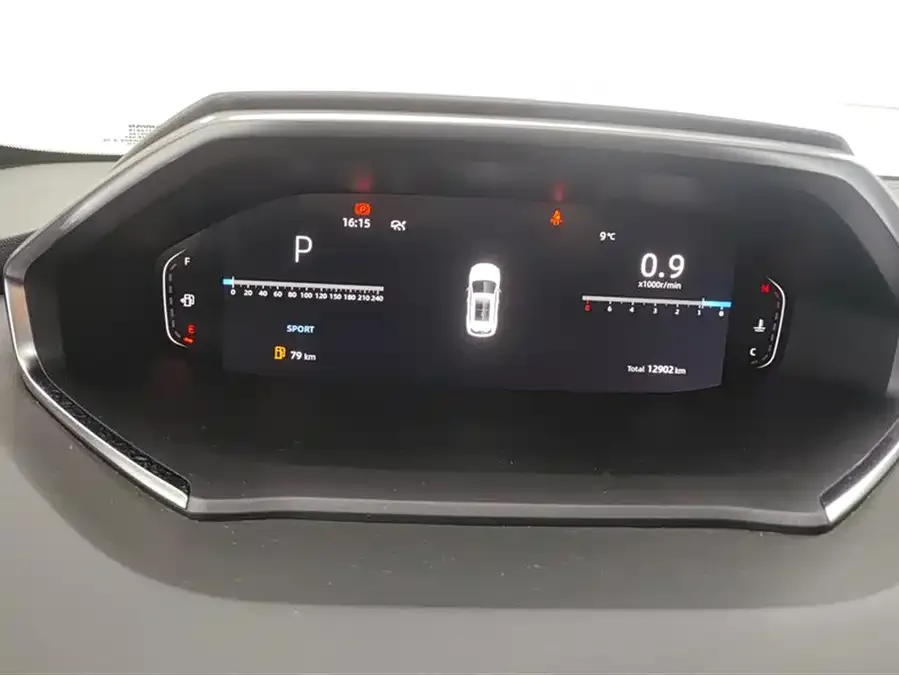 Changan CS55 Plus Changan CS55PLUS 2024 third generation 1.5T DCT premium model 2023 — миниатюра 4
