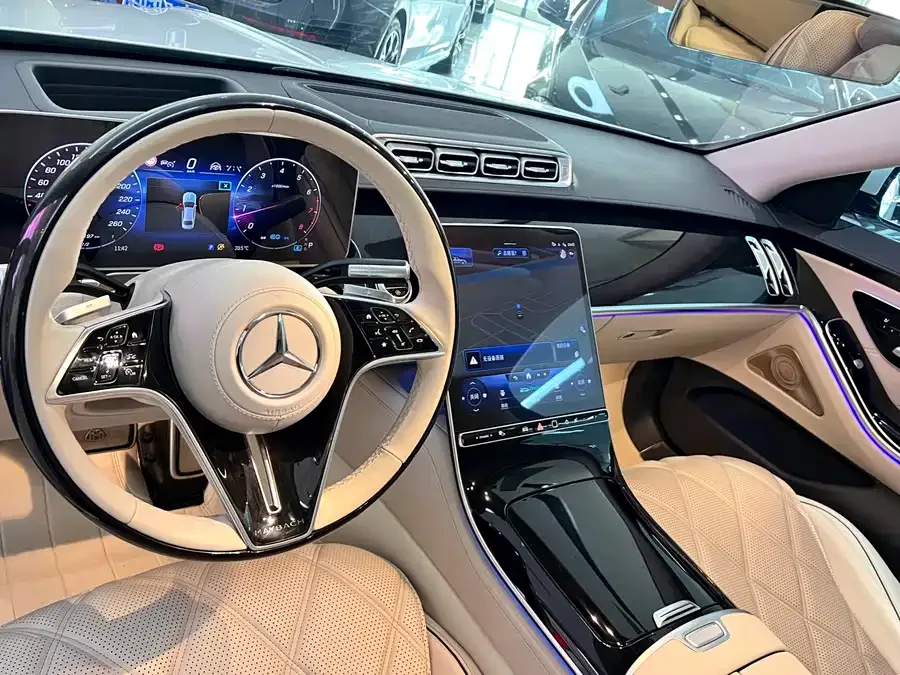 Mercedes-Benz Maybach S-Class Maybach S-Class 2021 S 480 4MATIC 2022 — миниатюра 2