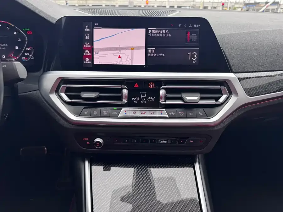 BMW M3 2021 M3 Four-Door Sedan Thunder Edition 2022 — миниатюра 3