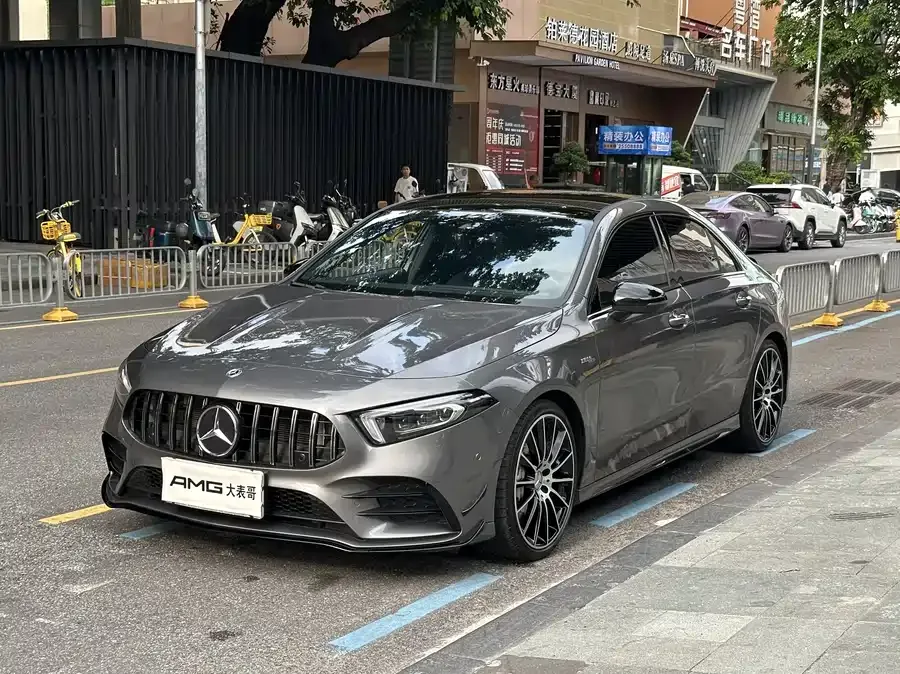 Mercedes-Benz A-Class AMG Mercedes-Benz A-Class AMG 2020 AMG A 35 L 4MATIC 2023 — фото 1, купить с доставкой в Москву