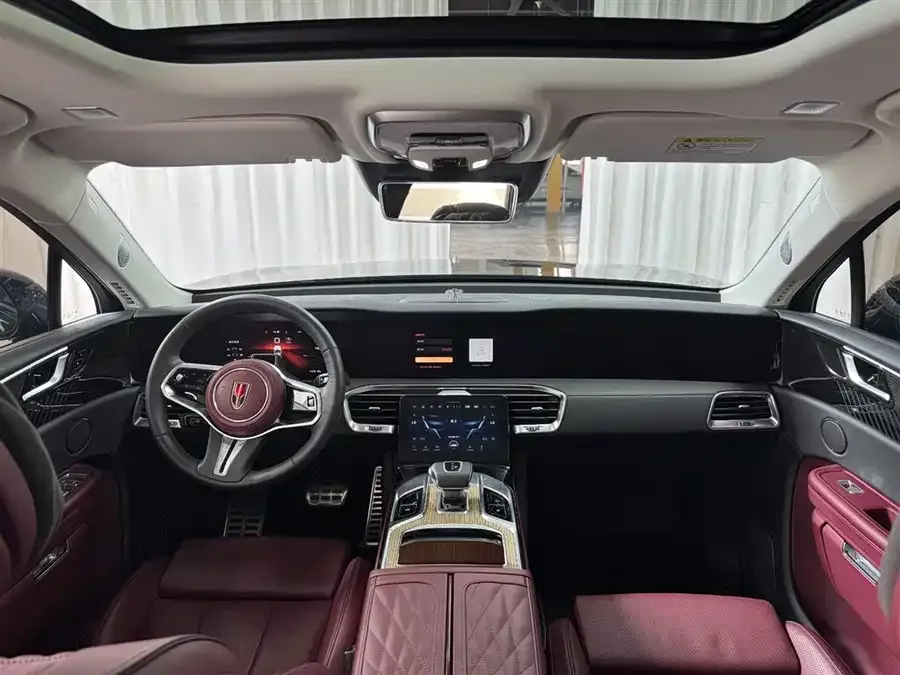 Hongqi E-HS9 Hongqi E-HS9 2022 660km Changqi Edition Six Seaters 2023 — миниатюра 4