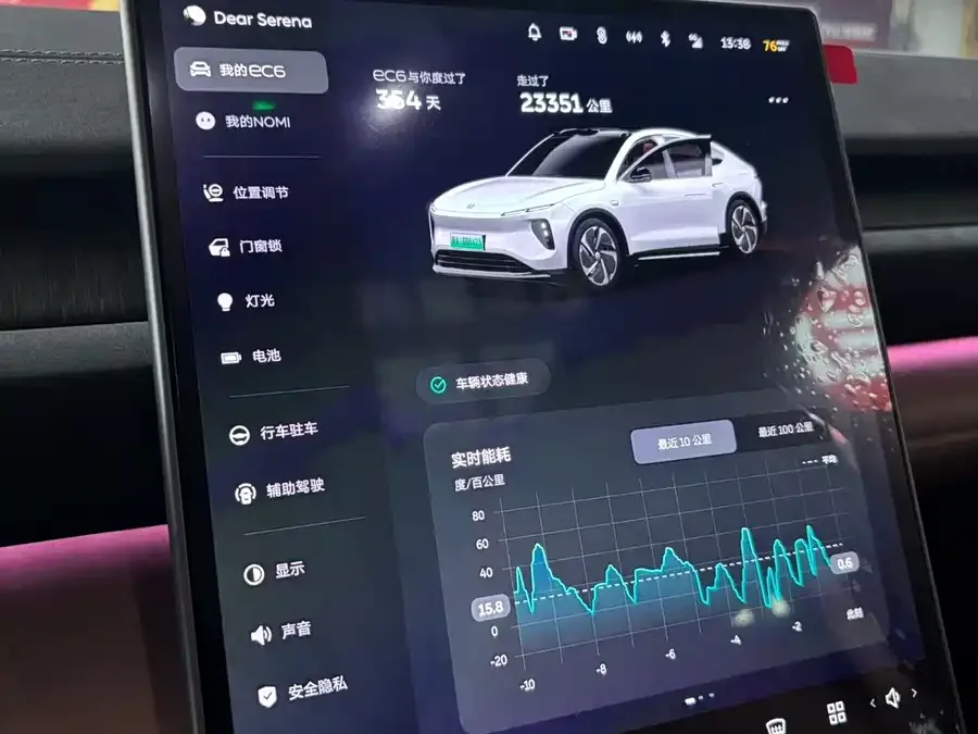 NIO EC6 NIO EC6 2024 model 75kWh 2025 — миниатюра 5