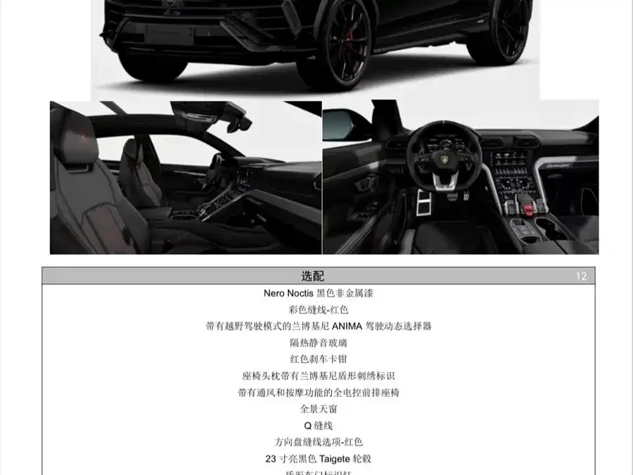 Lamborghini Urus Urus 2023 4.0T V8 S 2023 — миниатюра 4