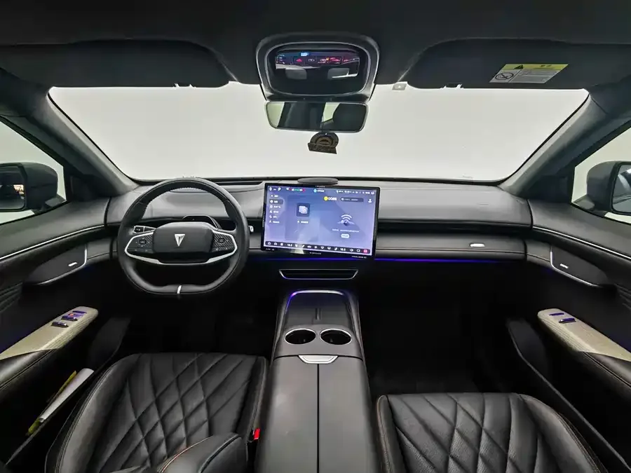 Deepal dark blue S07 Deep Blue S07 2023 200Max Extended Range Edition 2023 — миниатюра 4