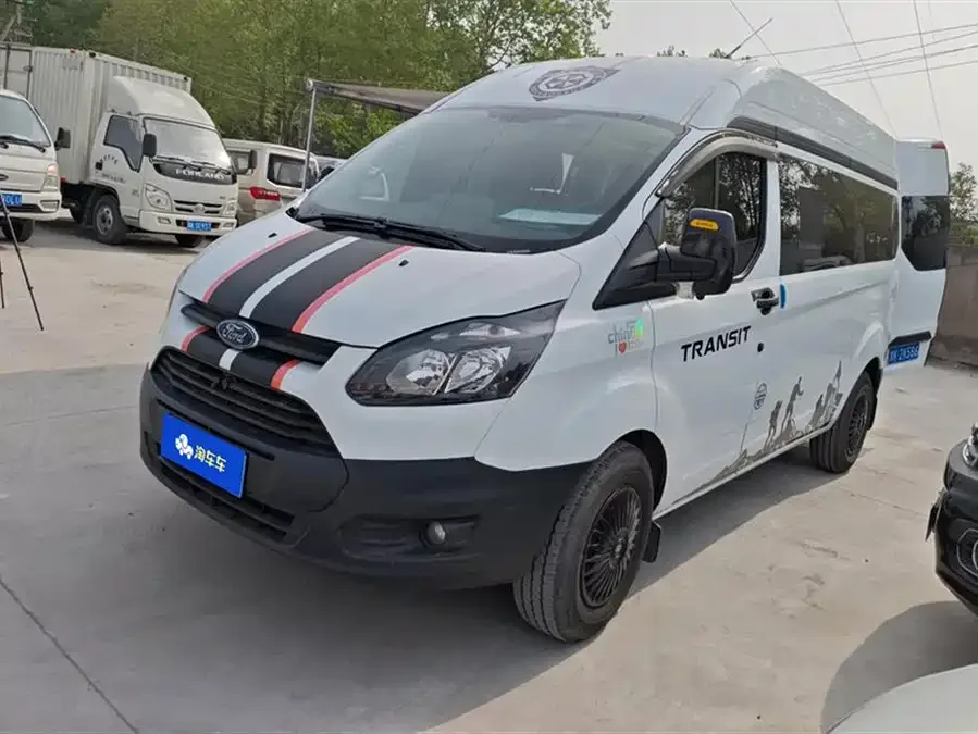 Ford Transit Transit 2021 2.0T diesel manual advanced operator business travel type center axle mid-top 7-seater National VI 2022 — фото 1, купить с доставкой в Москву