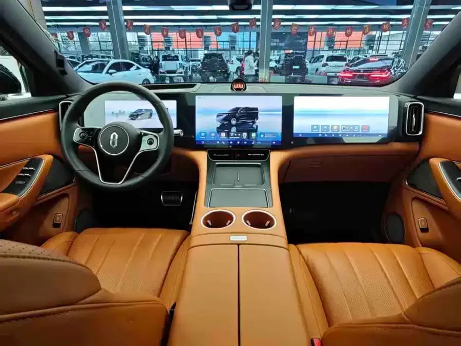 AITO M8 Wenjie M8 2025 Extended Range Max+ Version 53.4kWh 5-Seat Version (192-line LiDAR) 2025 — миниатюра 2