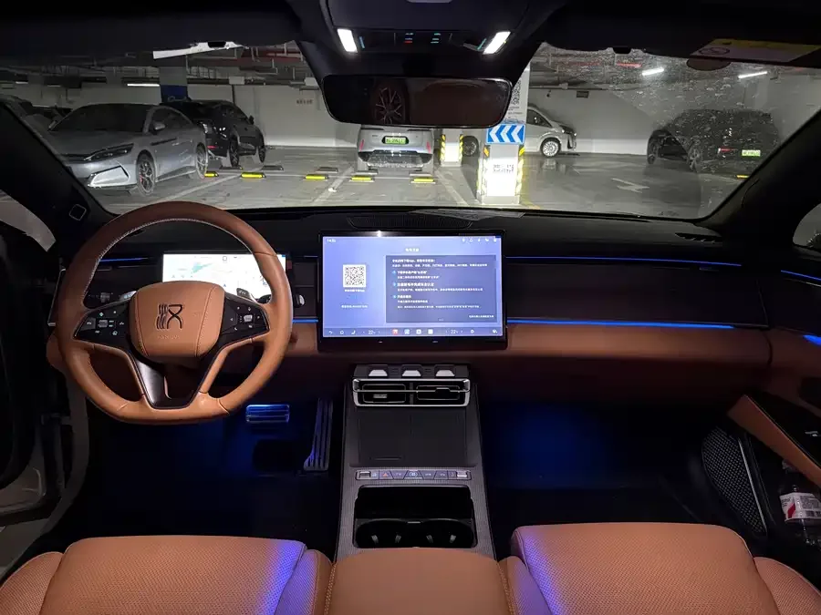 BYD Han L Han L 2025 EV Four-wheel Drive LiDAR Flagship Model 2025 — миниатюра 5