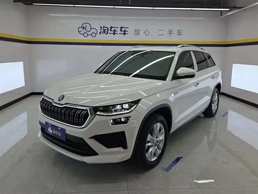 Skoda Kodiaq Kodiak 2024 TSI330 5-seater two-wheel drive powerful version 2024 — фото 1, купить с доставкой в Москву