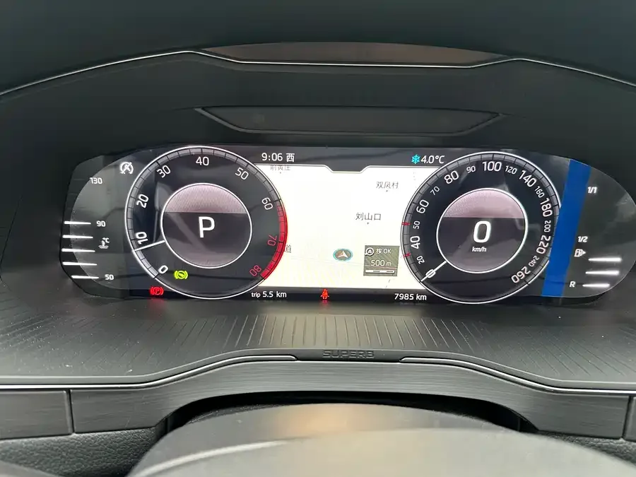 Skoda SuperB Superb 2023 facelifted TSI280 DSG exclusive version 2024 — миниатюра 5