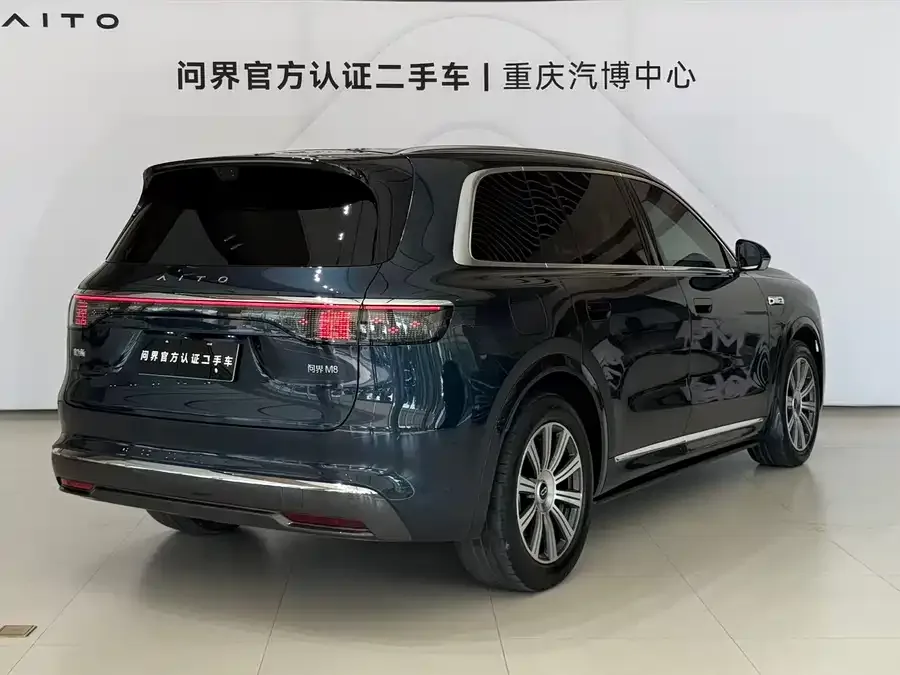 AITO M8 Wenjie M8 2025 Extended Range Max+ Version 53.4kWh 6-Seater (192-line LiDAR) 2025 — миниатюра 2