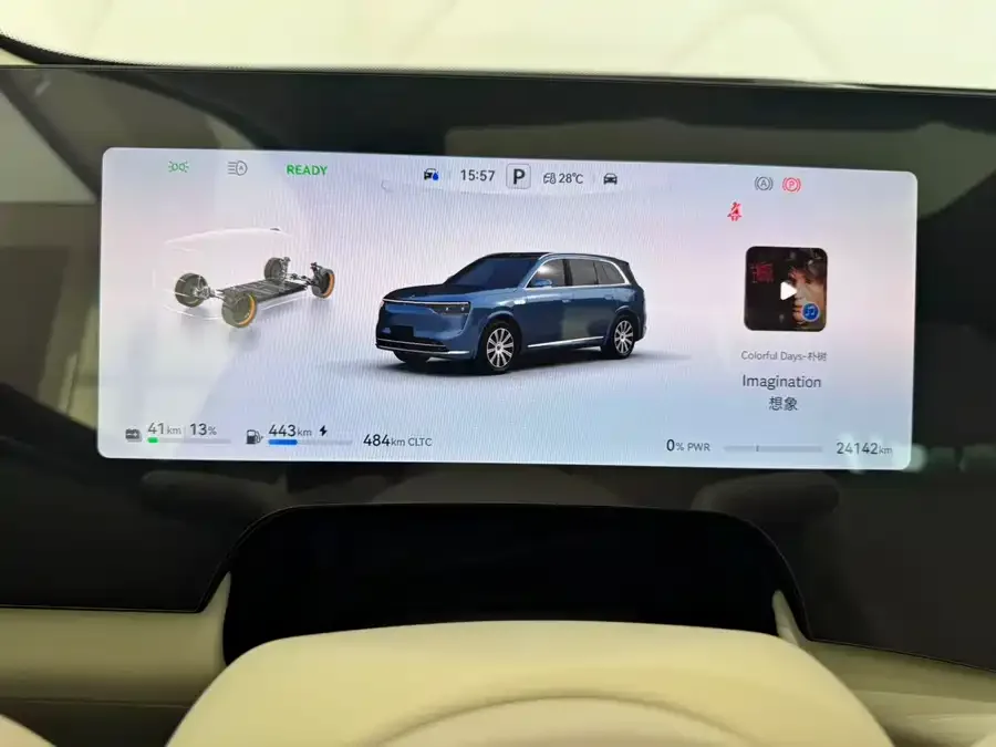 AITO M8 Wenjie M8 2025 Extended Range Max+ Version 53.4kWh 6-Seater (192-line LiDAR) 2025 — миниатюра 5
