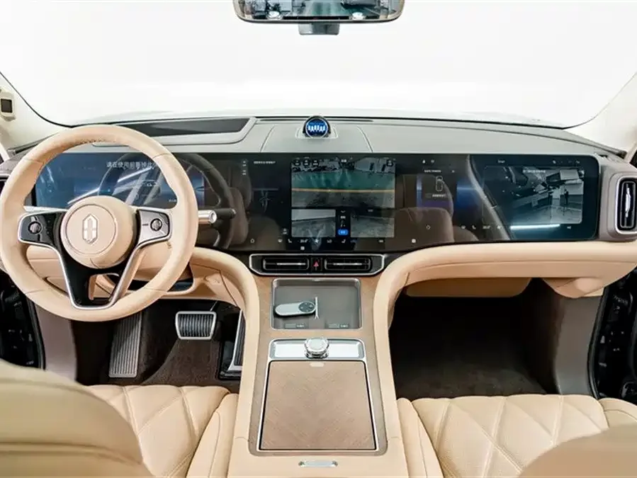 AITO M9 Wenjie M9 2025 Extended Range Ultra Edition 52kWh 6-Seat Version (192-line LiDAR) 2025 — миниатюра 4