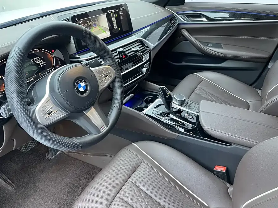 BMW 5 Series BMW 5 Series 2022 facelift 525Li M sports package 2023 — миниатюра 5