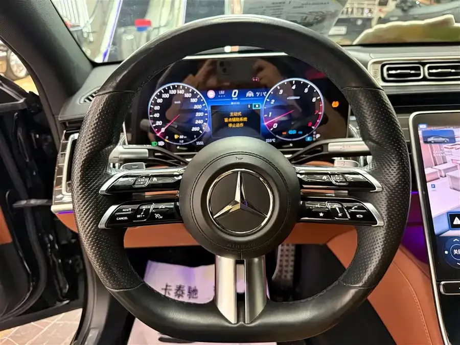 Mercedes-Benz S-Класс Mercedes-Benz S-Class 2022 S 450 L 4MATIC 2022 — миниатюра 3