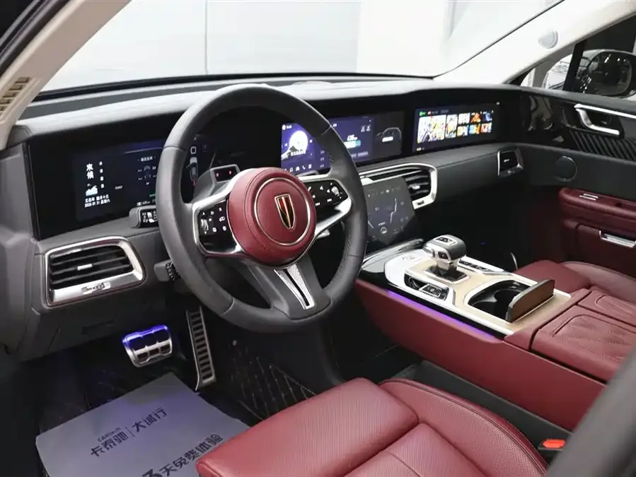 Hongqi E-HS9 Hongqi E-HS9 2022 660km Changqi Edition Six Seaters 2023 — миниатюра 4