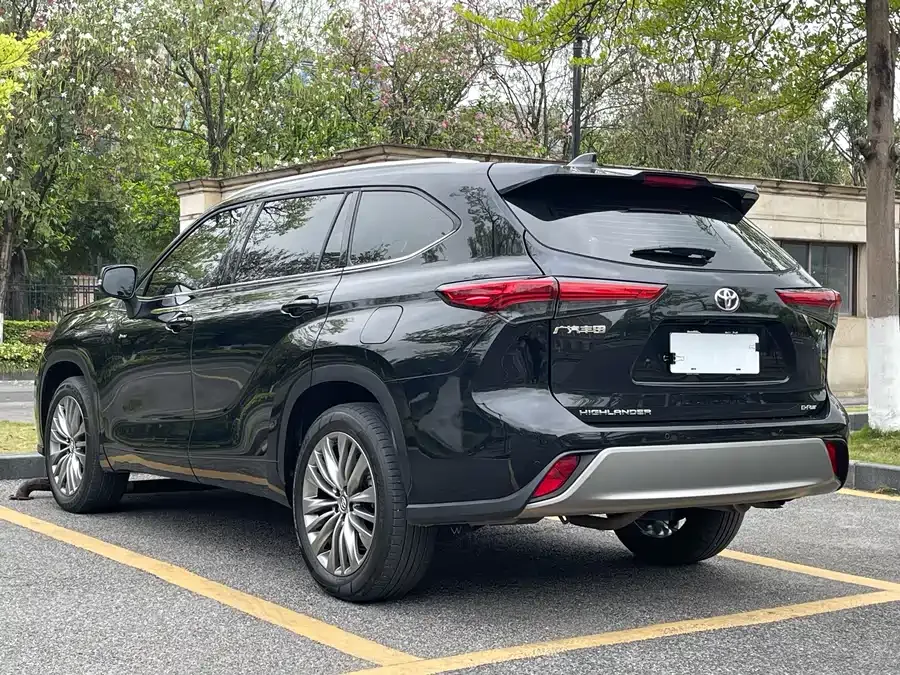 Toyota Highlander Highlander 2024 2.5L Intelligent Electric Hybrid Dual Engine Four-Wheel Drive Luxury Edition 7 Seaters 2024 — миниатюра 2