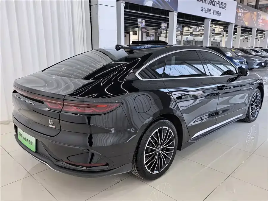 BYD Second-hand Han 2025 DM-i Intelligent Driving Edition 125KM LiDAR Flagship Model 2025 — миниатюра 2
