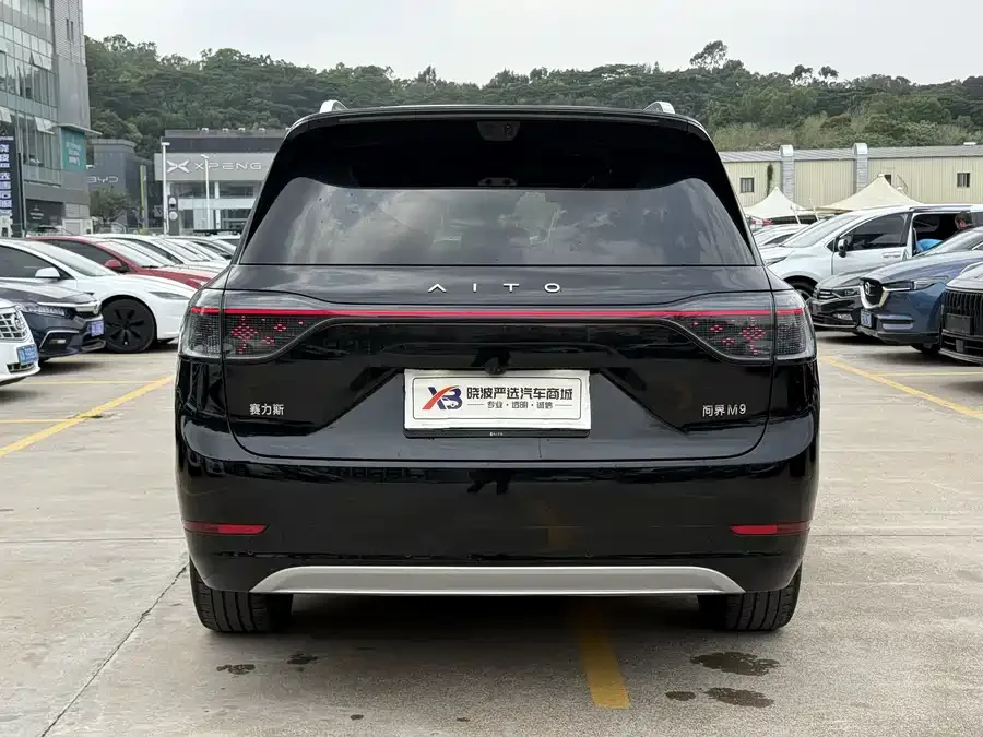AITO M9 Wenjie M9 2025 Extended Range Max Edition 52kWh 5-Seat Version (192-line LiDAR) 2025 — миниатюра 2
