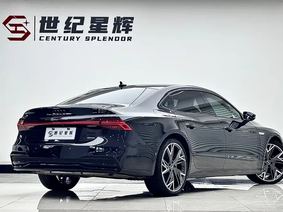 Audi A7L 2023 45 TFSI quattro S-line Black Warrior Edition 2023 — миниатюра 2