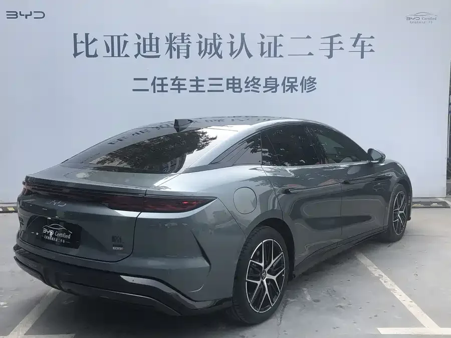 BYD Han L Han L 2025 DM-p 4WD LiDAR Flagship Model 2025 — миниатюра 2