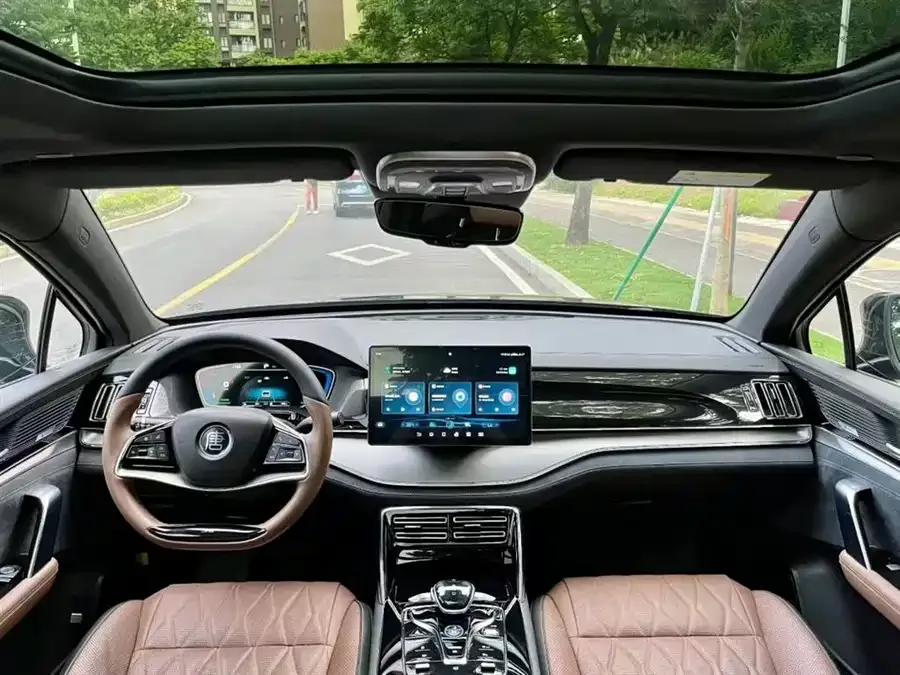 BYD Tang New Energy Tang New Energy 2021 DM-i 112KM Premium Edition 2022 — миниатюра 2