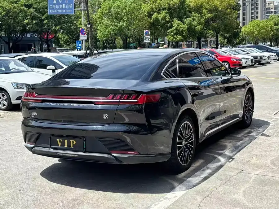 BYD Second-hand Han 2021 EV Standard Range Luxury Edition 2022 — миниатюра 2