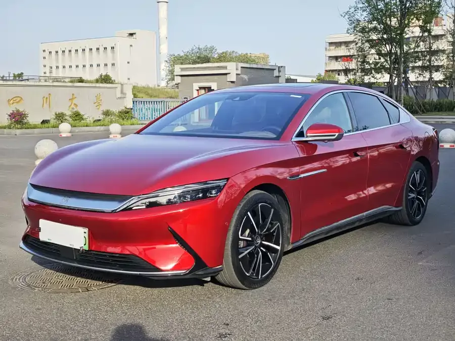 BYD Second-hand Han 2021 EV Standard Range Luxury Edition 2023 — фото 1, купить с доставкой в Москву