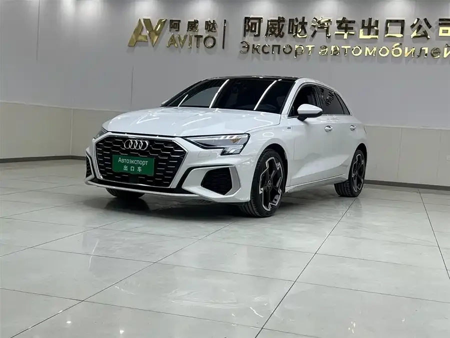 Audi A3 2023 facelift Sportback 35 TFSI luxury sports model 2023 — фото 1, купить с доставкой в Москву
