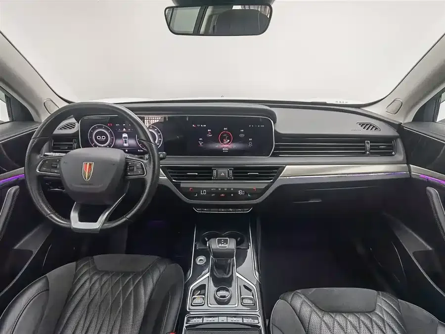 Hongqi HS5 Hongqi HS5 2022 facelift 2.0T Zhilian Qixiang four-wheel drive version 2023 — миниатюра 2