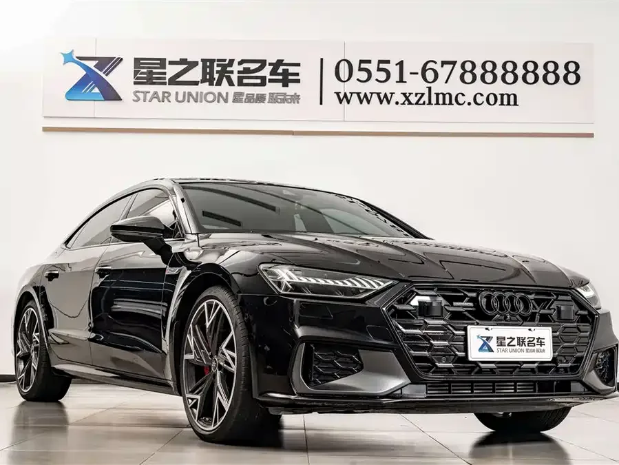 Audi A7L 2024 45 TFSI quattro Black Warrior Edition 2024 — миниатюра 2