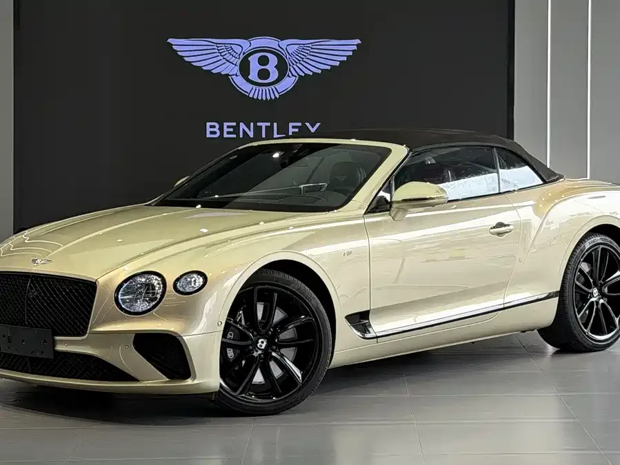 Bentley Continental 2022 Continental 4.0T GT V8 Convertible 2022 — миниатюра 3