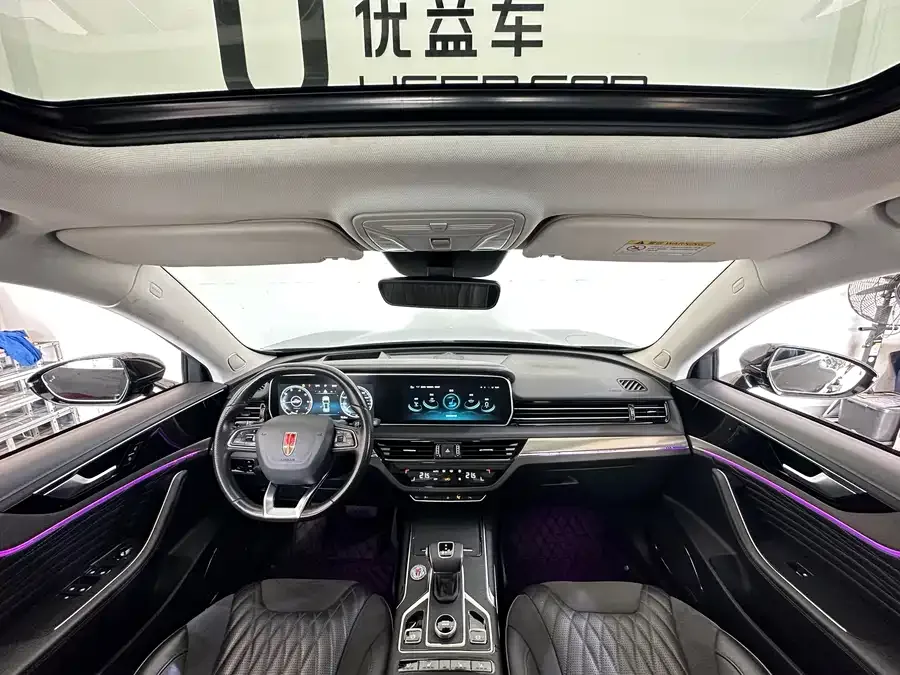 Hongqi HS5 Hongqi HS5 2022 facelift 2.0T Zhilian Qixiang Edition 2023 — миниатюра 2