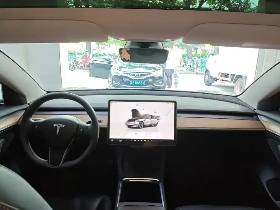 Tesla Model 3 Model 3 2022 rear-wheel drive version 2023 — миниатюра 2
