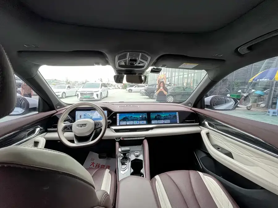 Geely Monjaro Xingyue L 2021 2.0TD High-power Automatic 4WD Flagship Model 2023 — миниатюра 2